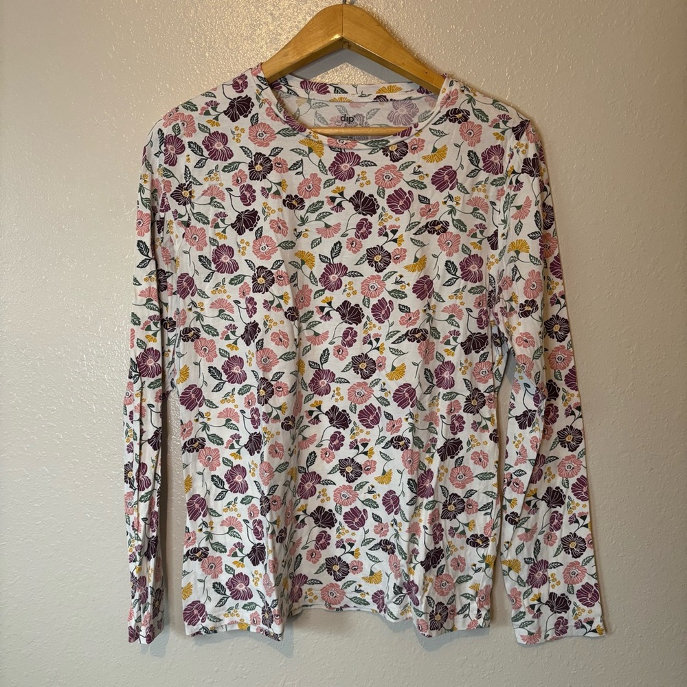 Dip Floral Long Sleeve